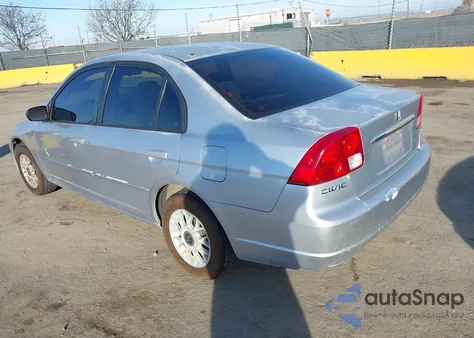 2003 Honda Civic Lx из США, поврежденный, VIN 2HGES16503H520905
